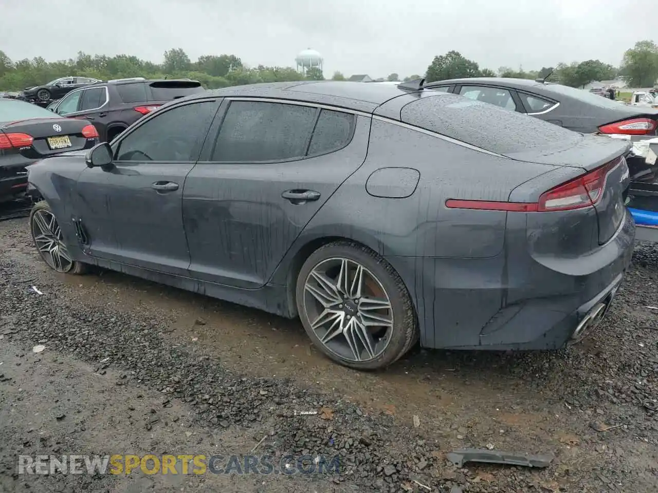 2 Photograph of a damaged car KNAE55LC9P6134519 KIA STINGER 2023