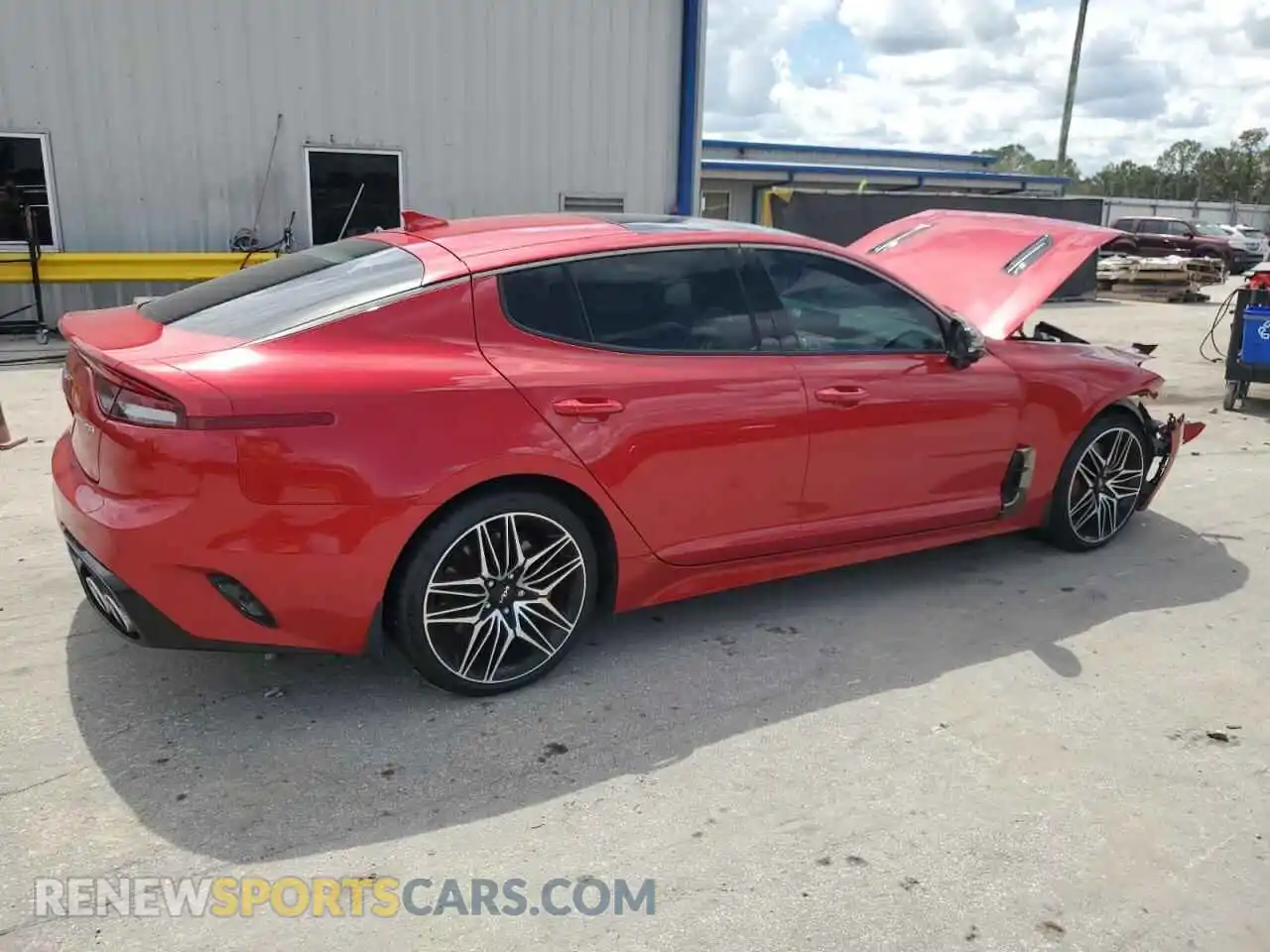 3 Photograph of a damaged car KNAE55LCXP6130642 KIA STINGER 2023