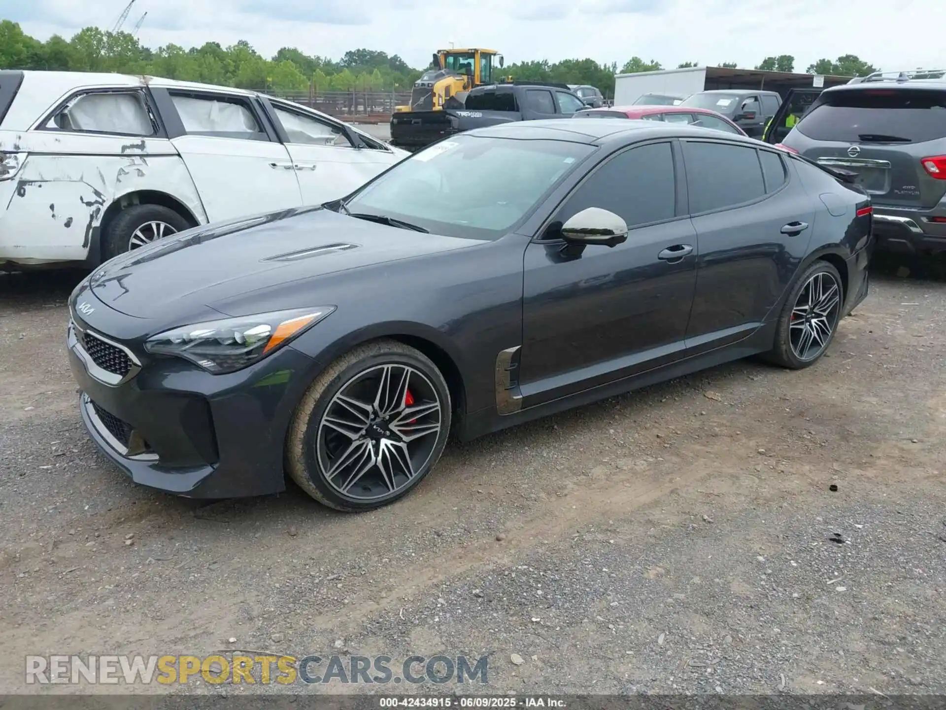 2 Photograph of a damaged car KNAE55LCXP6135209 KIA STINGER 2023
