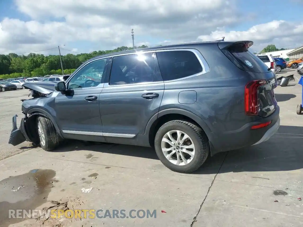 2 Photograph of a damaged car 5XYP24HC7LG015950 KIA TELLURIDE 2020