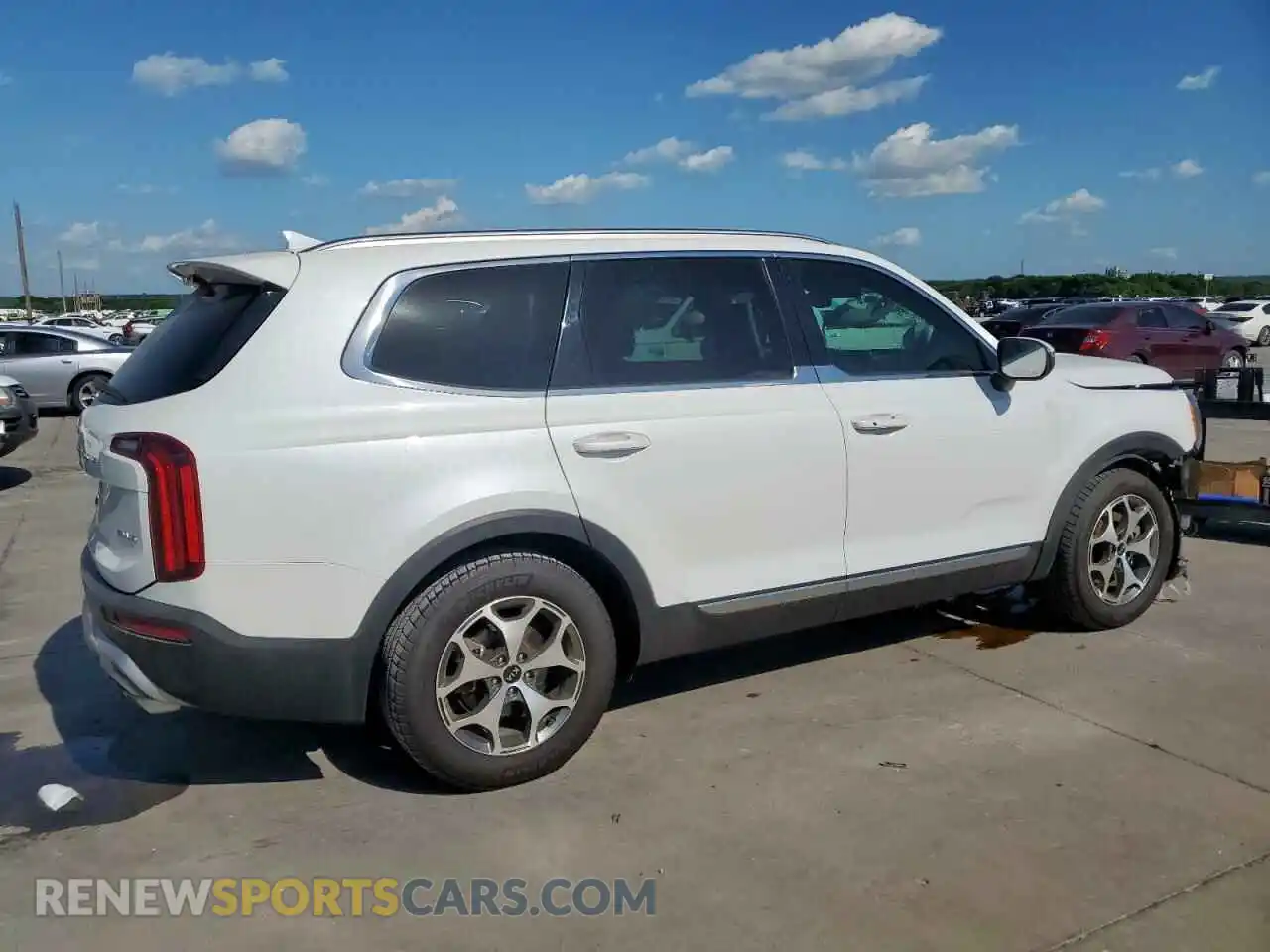 3 Photograph of a damaged car 5XYP34HC0LG048446 KIA TELLURIDE 2020