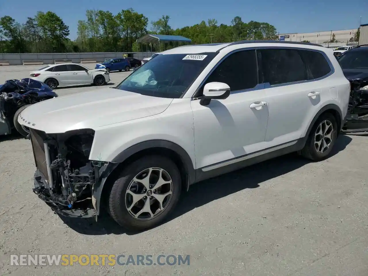 1 fotografías del automóvil dañado 5XYP34HC3LG041121 KIA TELLURIDE 2020
