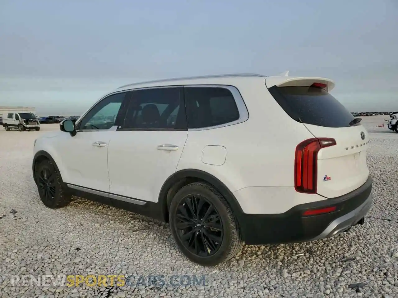 2 fotografías del automóvil dañado 5XYP54HC3LG040433 KIA TELLURIDE 2020