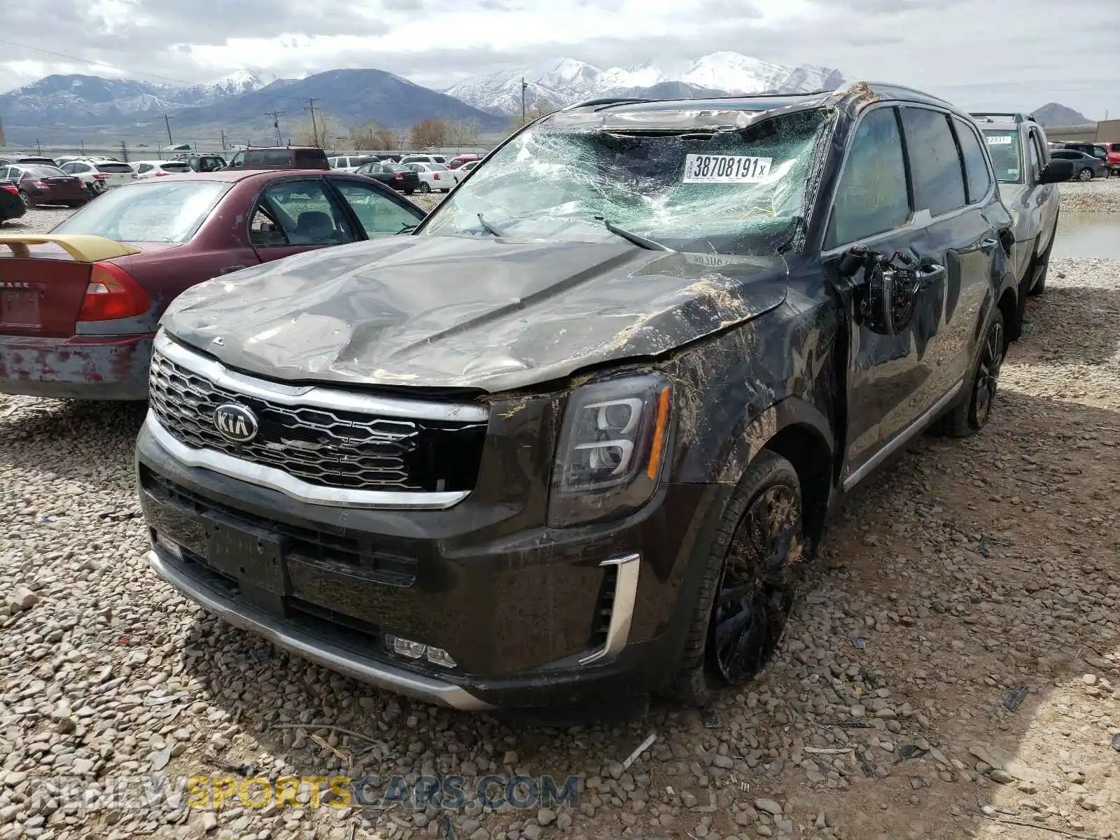2 Photograph of a damaged car 5XYP5DHC0LG071140 KIA TELLURIDE 2020