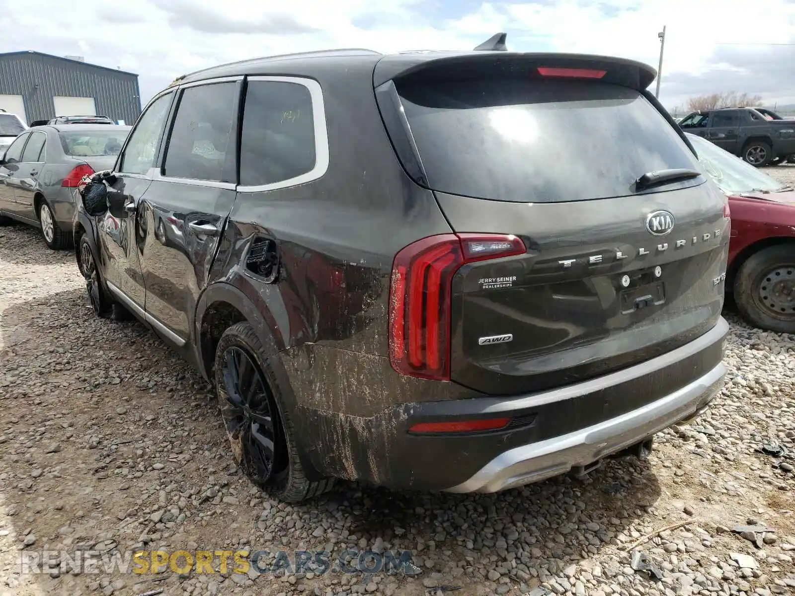 3 Photograph of a damaged car 5XYP5DHC0LG071140 KIA TELLURIDE 2020