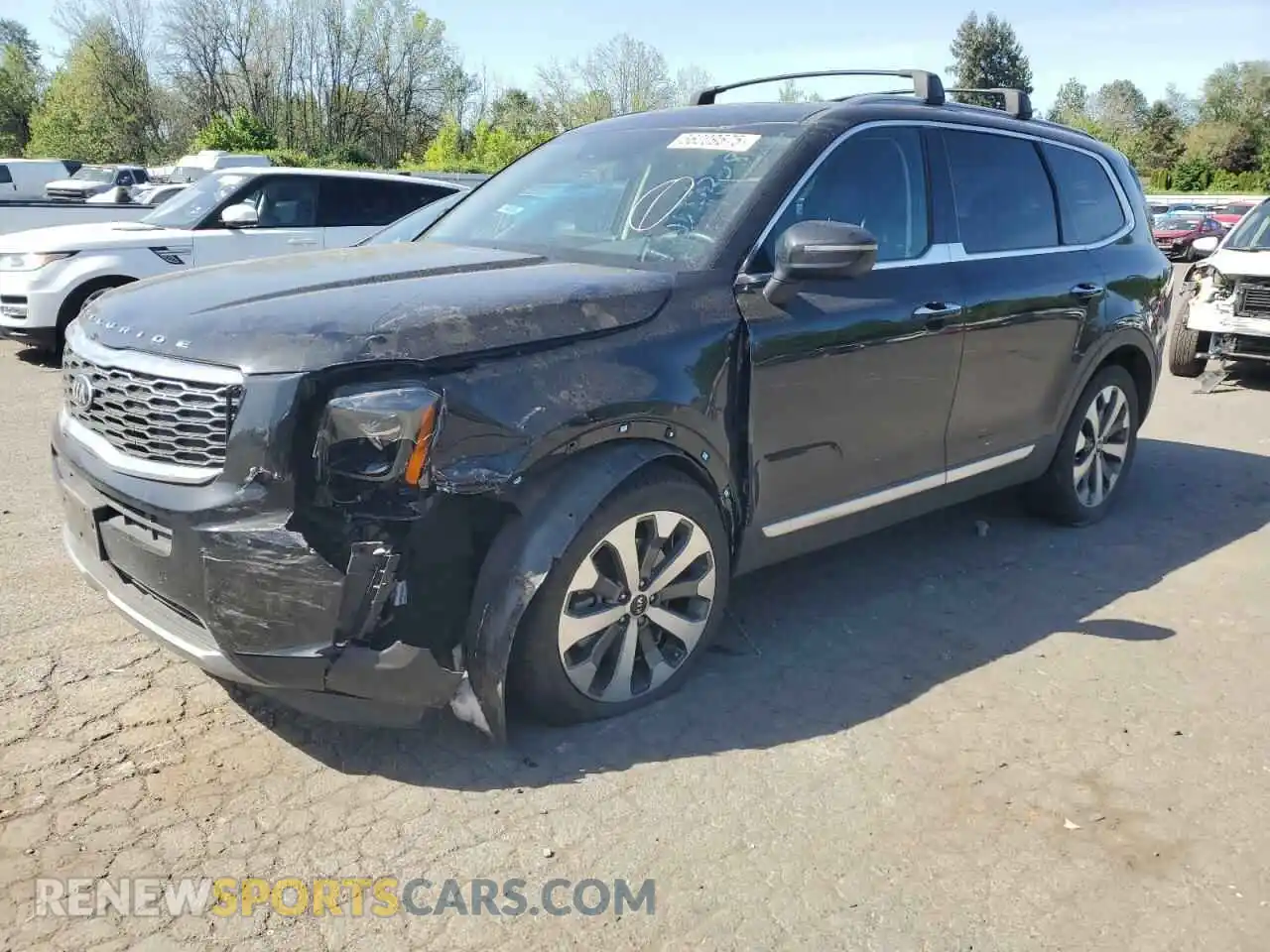 1 Photograph of a damaged car 5XYP6DHC0LG012733 KIA TELLURIDE 2020