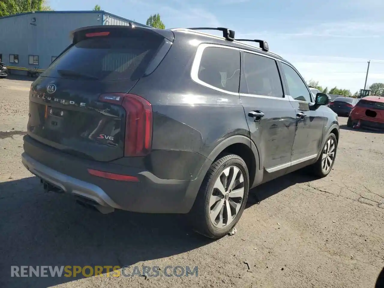 3 Photograph of a damaged car 5XYP6DHC0LG012733 KIA TELLURIDE 2020