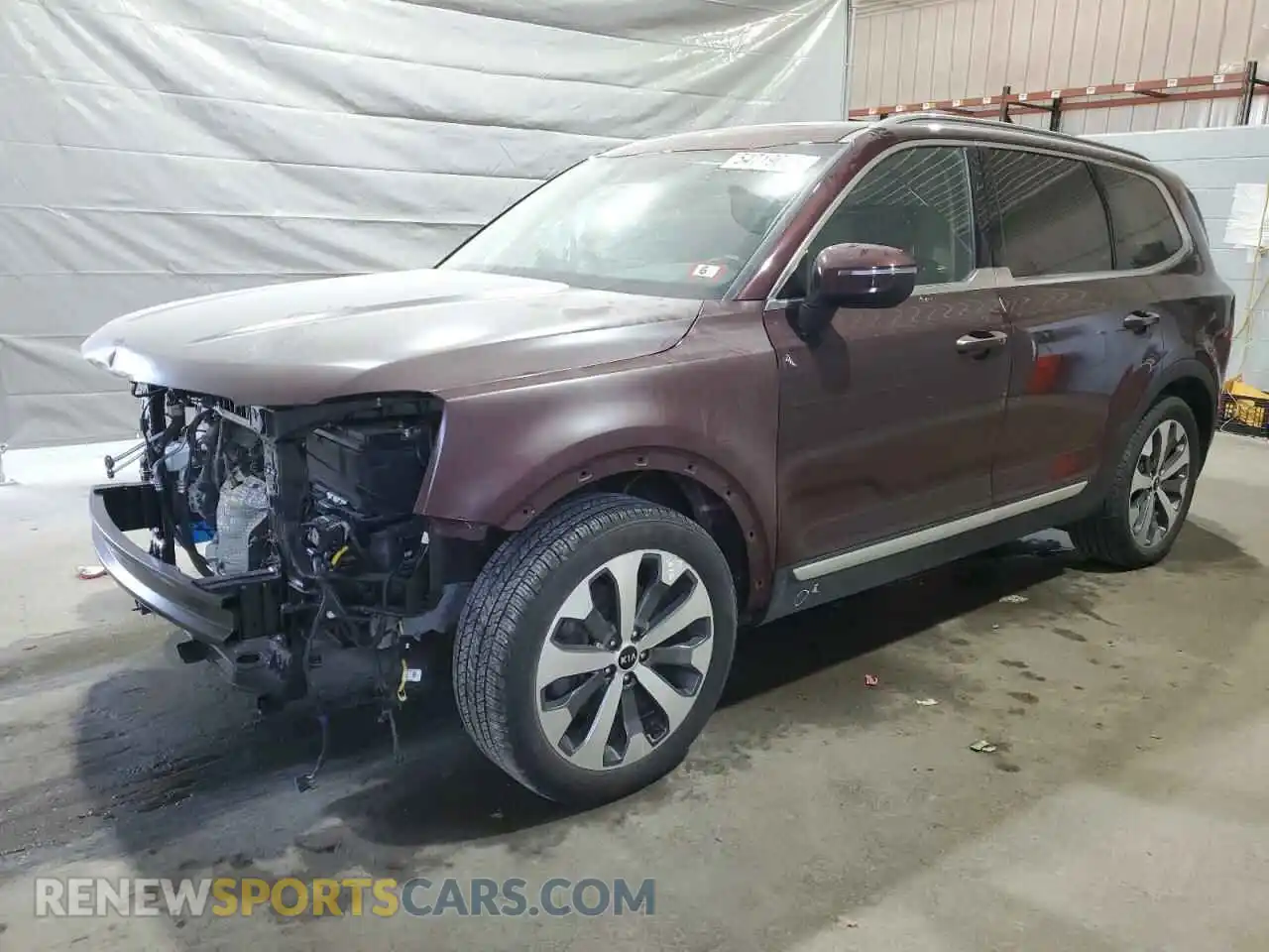 1 Photograph of a damaged car 5XYP6DHC4LG085328 KIA TELLURIDE 2020