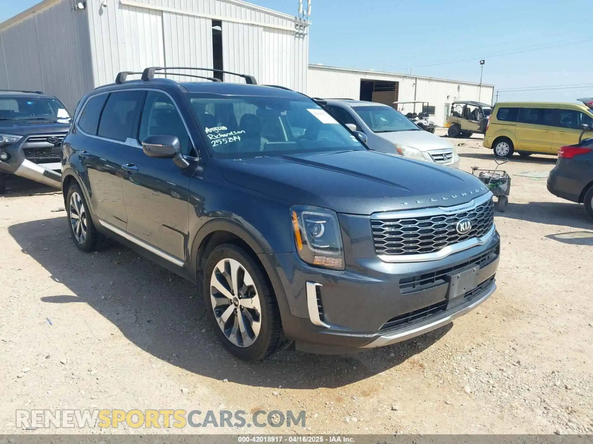 1 Photograph of a damaged car 5XYP6DHC7LG016732 KIA TELLURIDE 2020