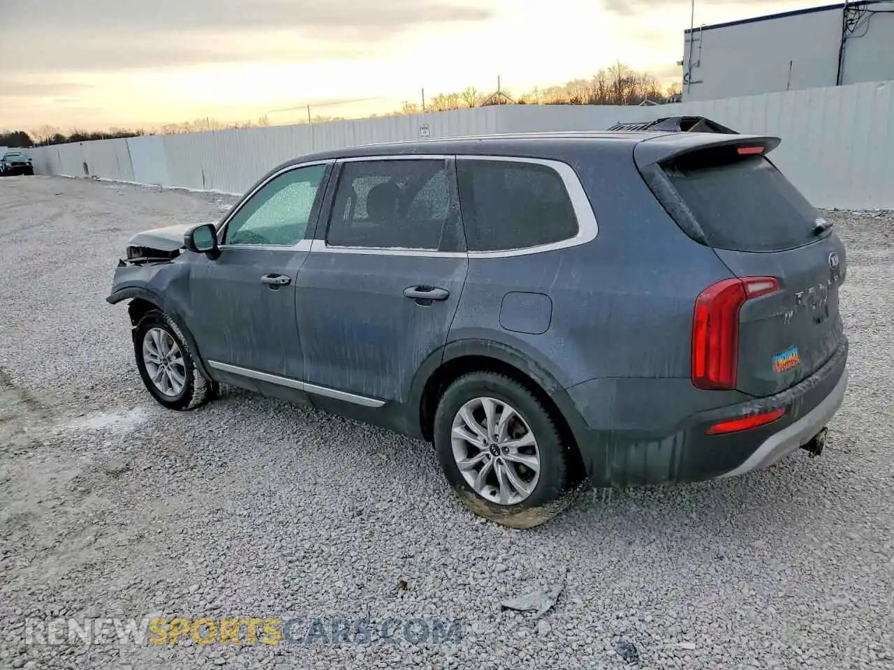 2 Фотография поврежденного автомобиля 5XYP24HC1MG145840 KIA TELLURIDE 2021