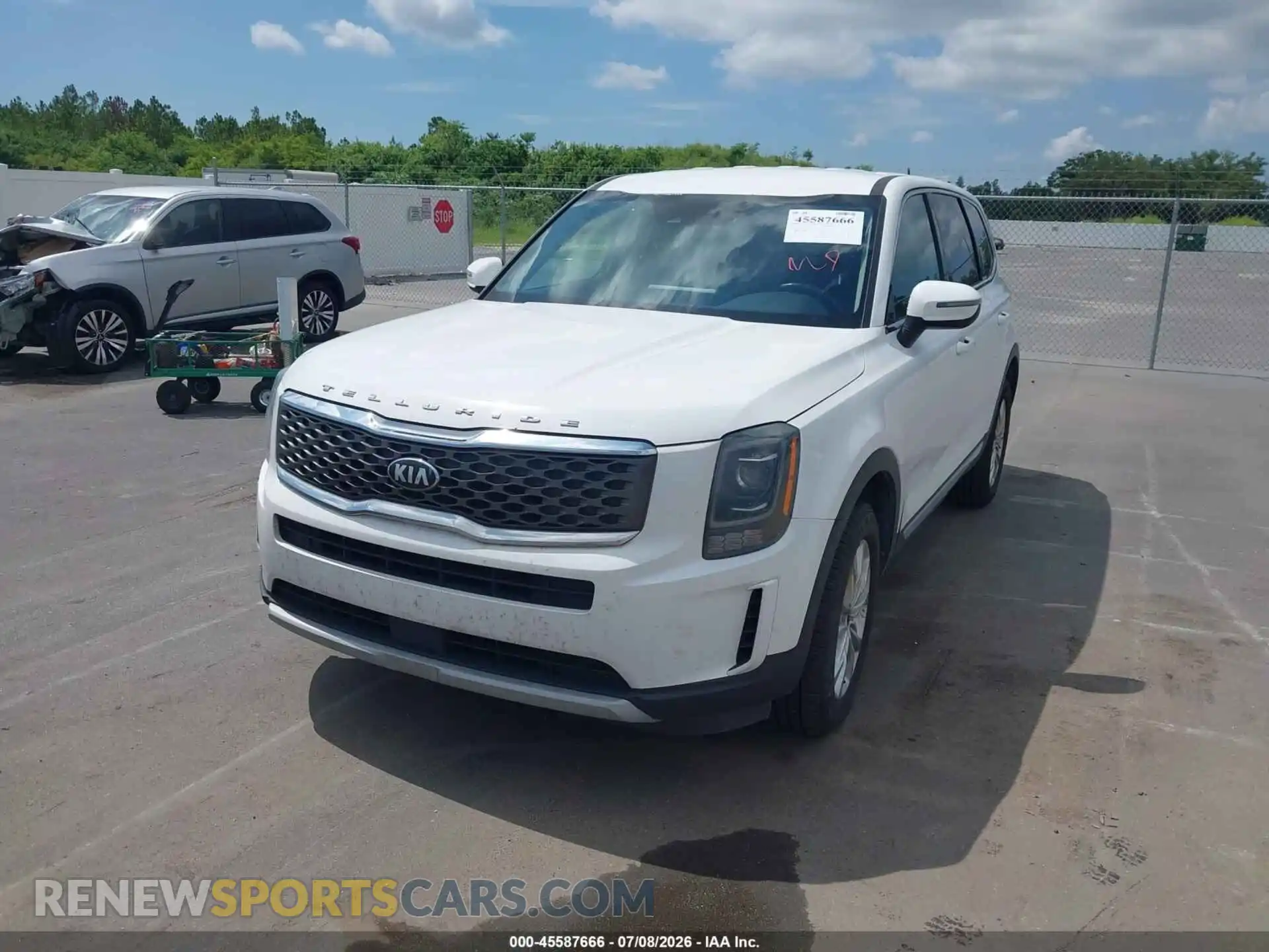2 Фотография поврежденного автомобиля 5XYP24HC4MG172028 KIA TELLURIDE 2021