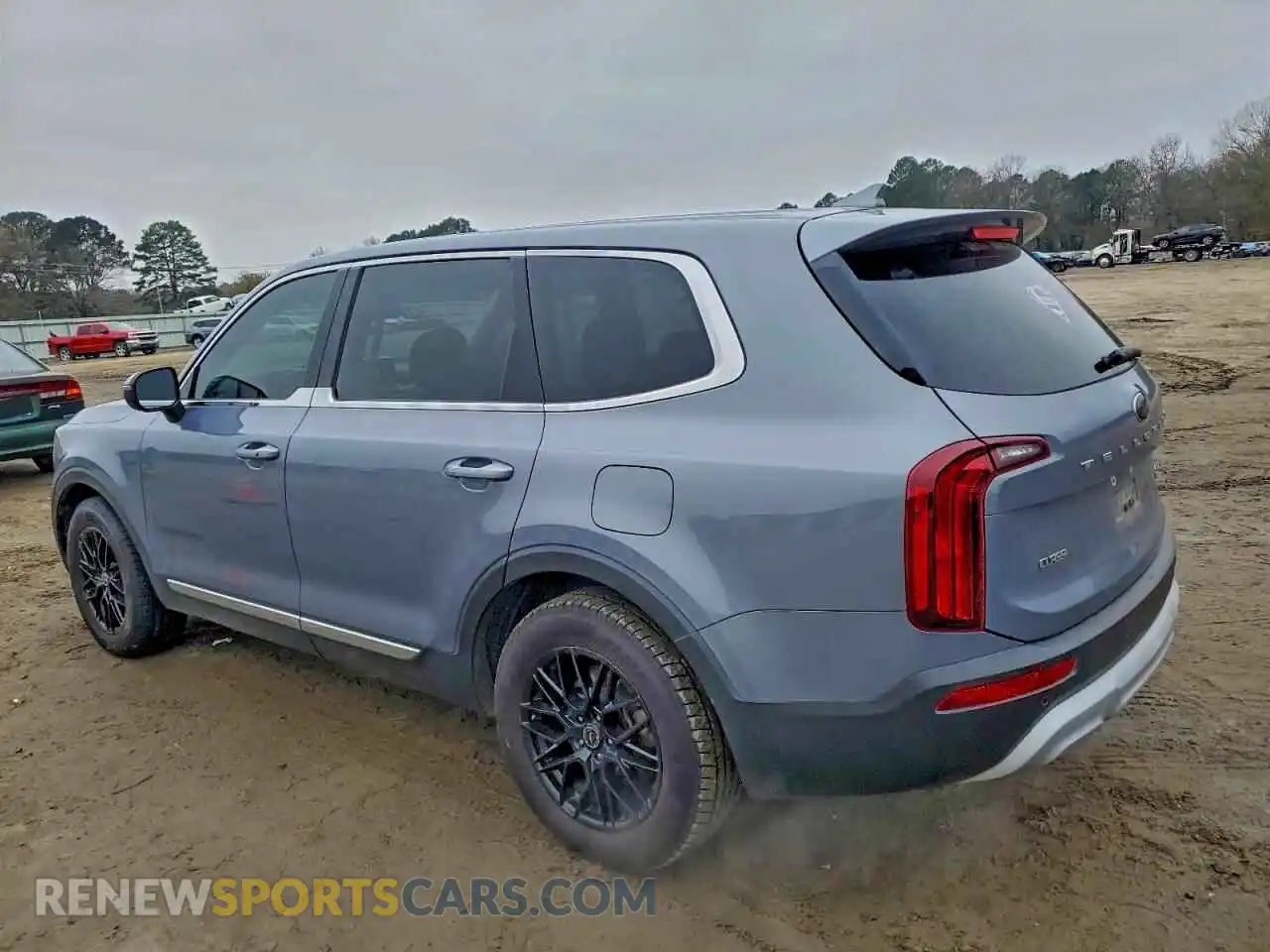 2 Photograph of a damaged car 5XYP24HC5MG144092 KIA TELLURIDE 2021