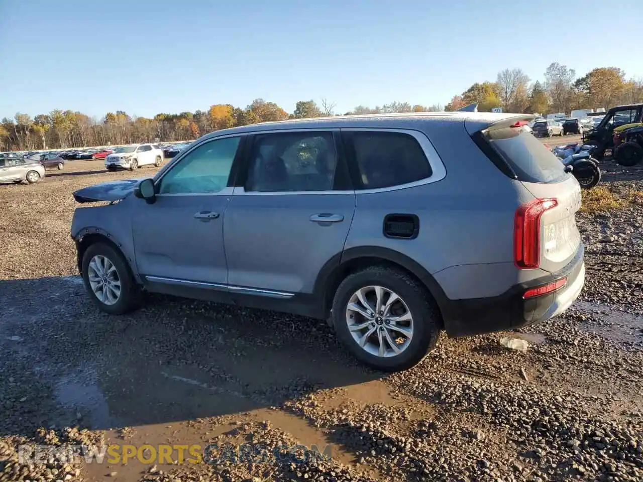 2 Photograph of a damaged car 5XYP2DHC0MG148020 KIA TELLURIDE 2021