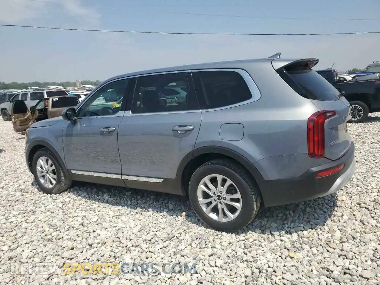 2 Photograph of a damaged car 5XYP2DHC0MG183091 KIA TELLURIDE 2021