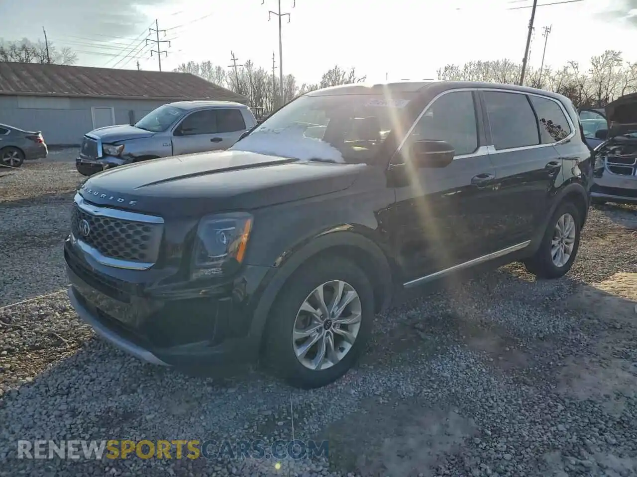1 Photograph of a damaged car 5XYP2DHC1MG150326 KIA TELLURIDE 2021