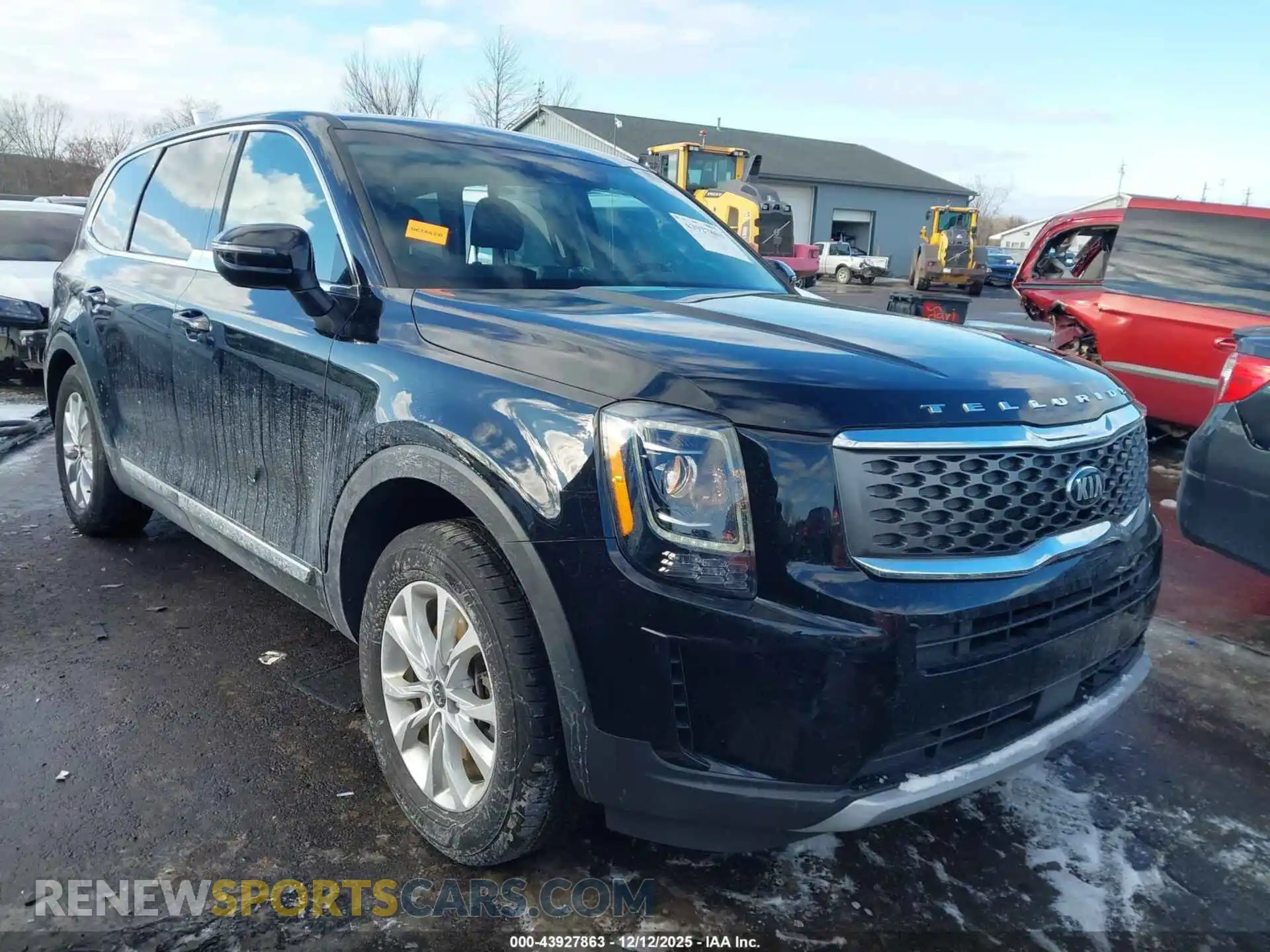 1 Photograph of a damaged car 5XYP2DHC2MG099791 KIA TELLURIDE 2021