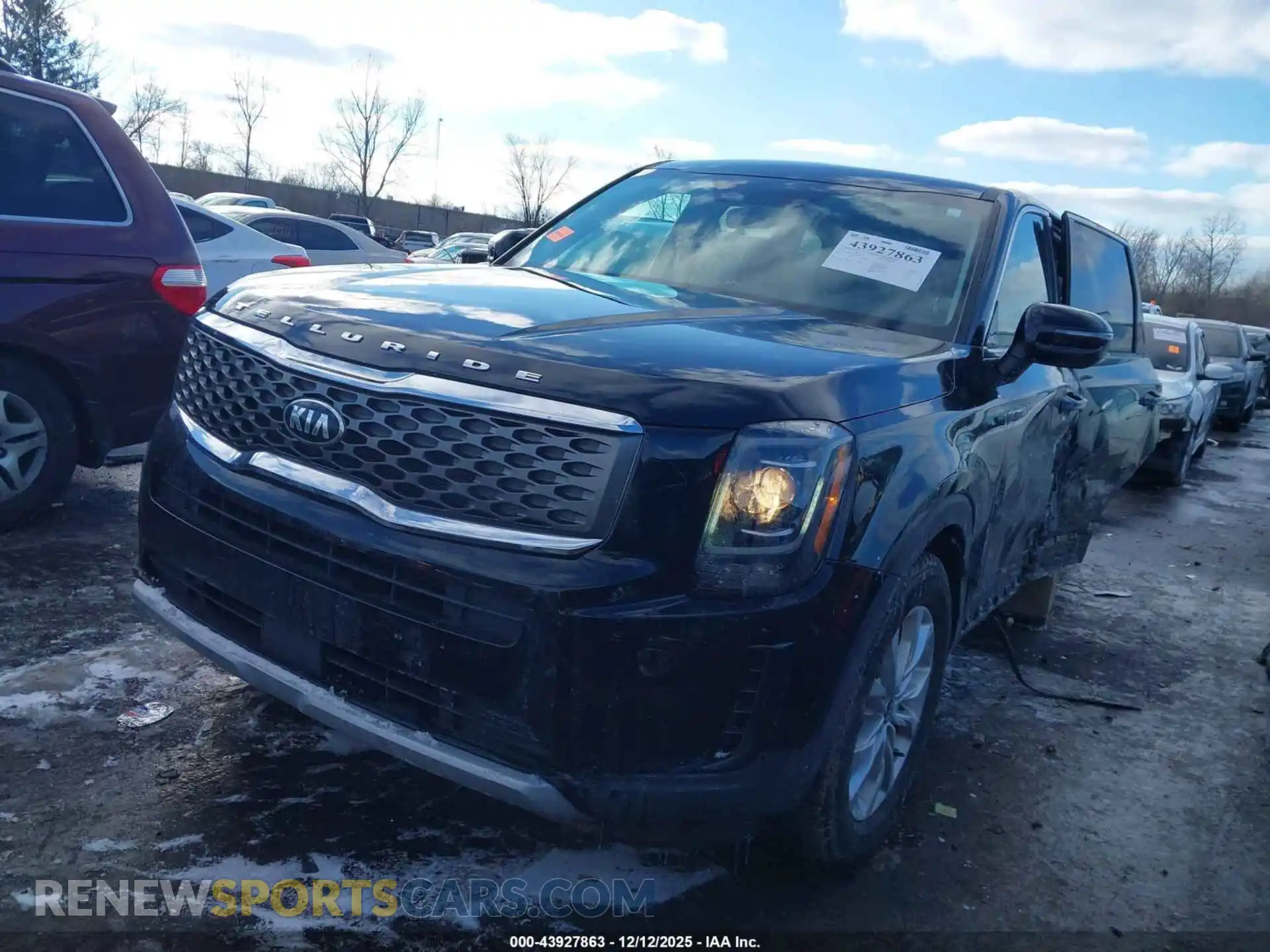 2 Photograph of a damaged car 5XYP2DHC2MG099791 KIA TELLURIDE 2021