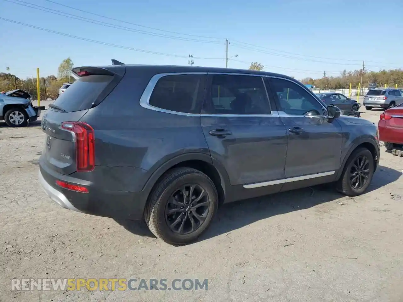 3 Photograph of a damaged car 5XYP2DHC2MG160489 KIA TELLURIDE 2021