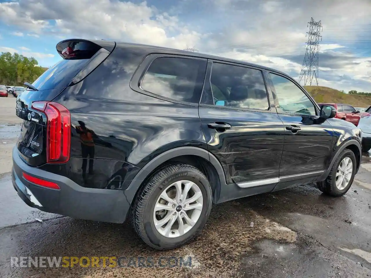 3 Photograph of a damaged car 5XYP2DHC3MG098259 KIA TELLURIDE 2021