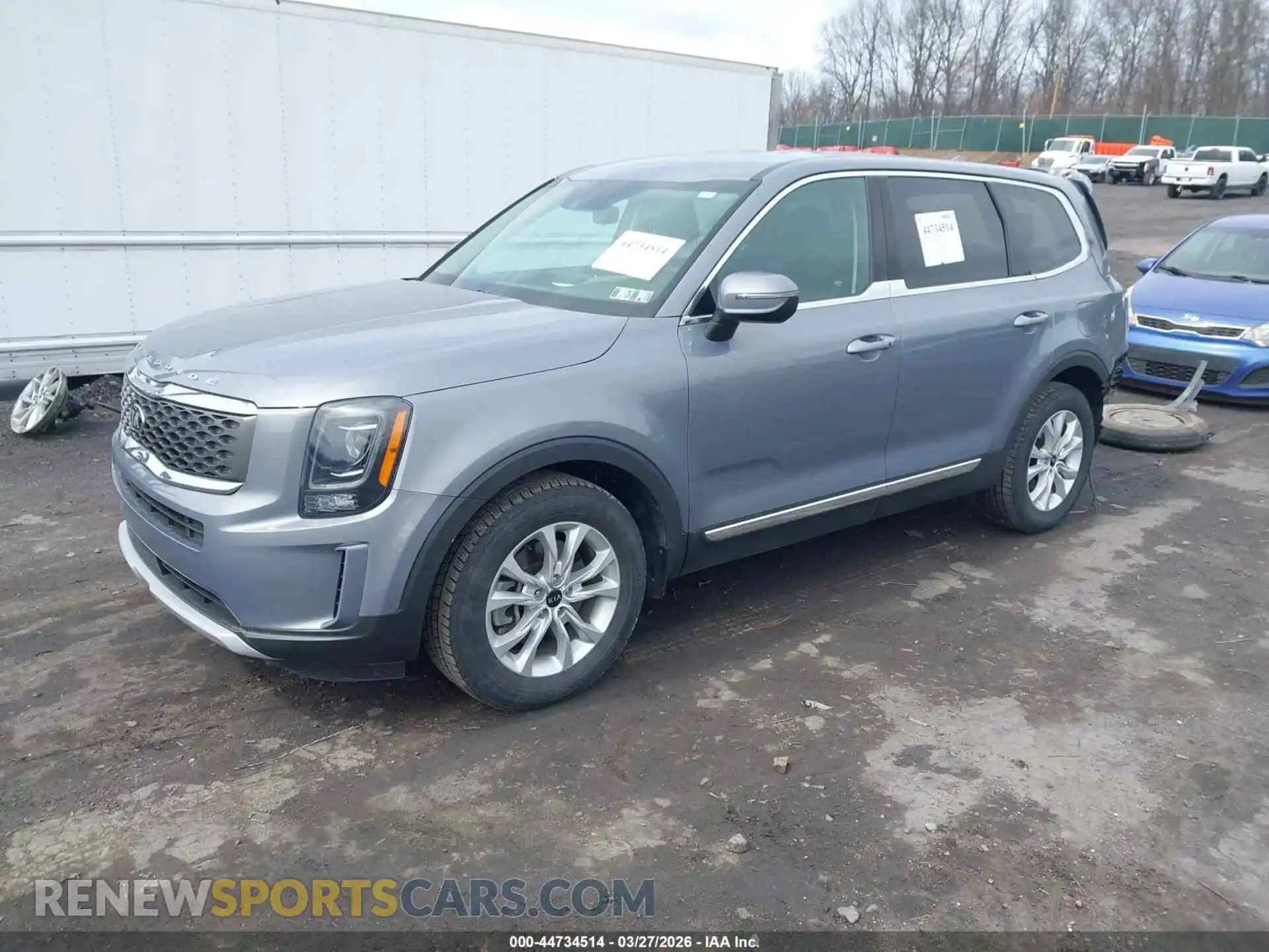 2 Photograph of a damaged car 5XYP2DHC5MG123081 KIA TELLURIDE 2021