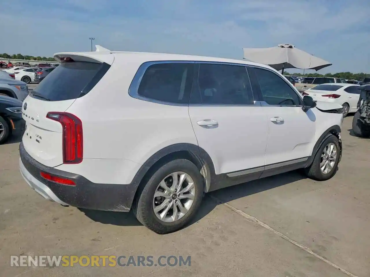 3 fotografías del automóvil dañado 5XYP2DHC5MG164679 KIA TELLURIDE 2021