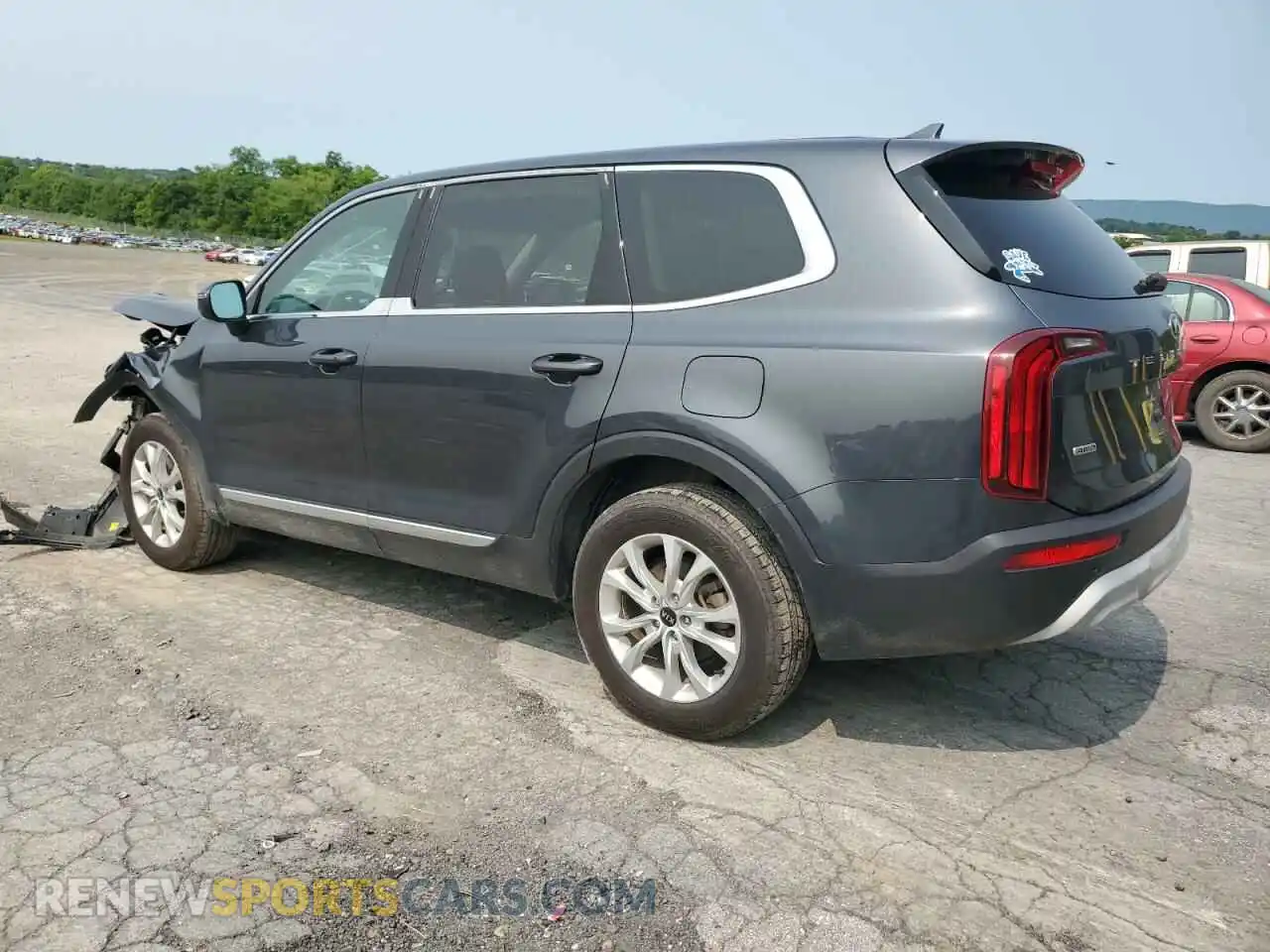 2 Photograph of a damaged car 5XYP2DHC6MG160754 KIA TELLURIDE 2021