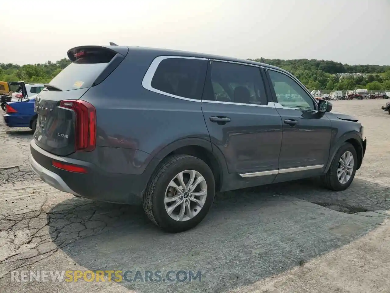 3 Photograph of a damaged car 5XYP2DHC6MG160754 KIA TELLURIDE 2021
