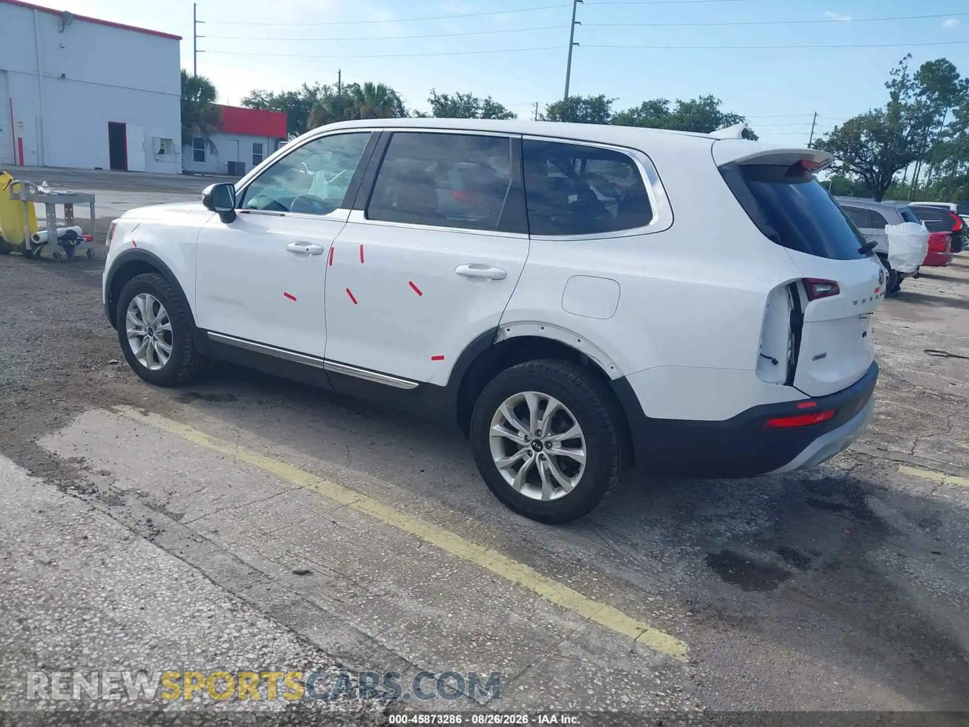 3 Photograph of a damaged car 5XYP2DHC6MG167543 KIA TELLURIDE 2021