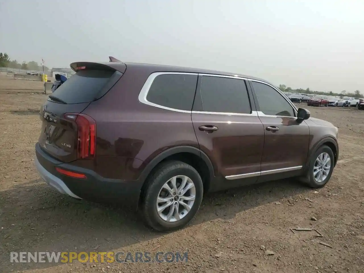 3 Photograph of a damaged car 5XYP2DHC7MG177322 KIA TELLURIDE 2021
