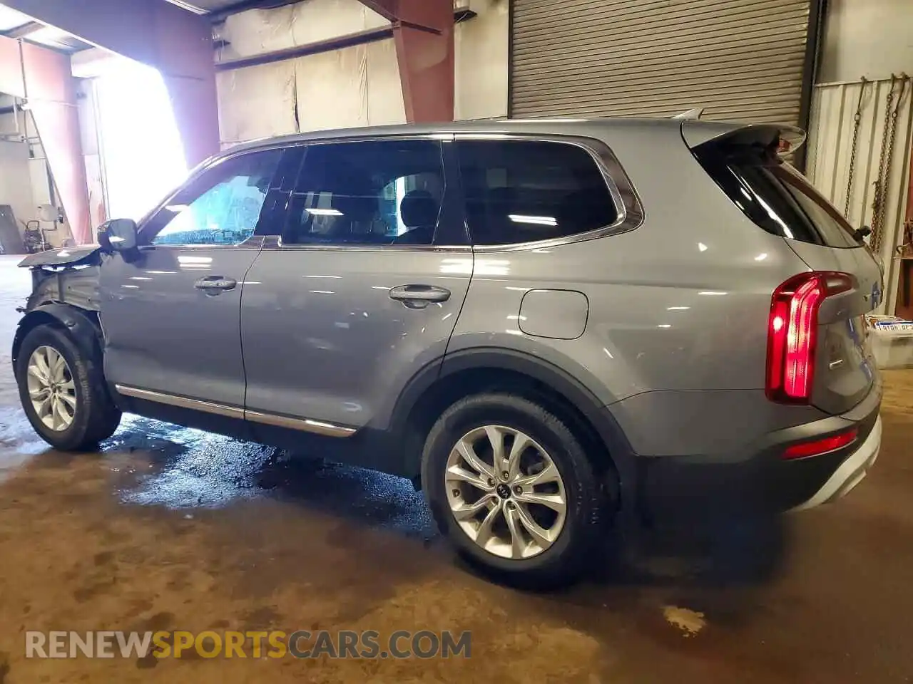 2 fotografías del automóvil dañado 5XYP2DHC7MG184092 KIA TELLURIDE 2021