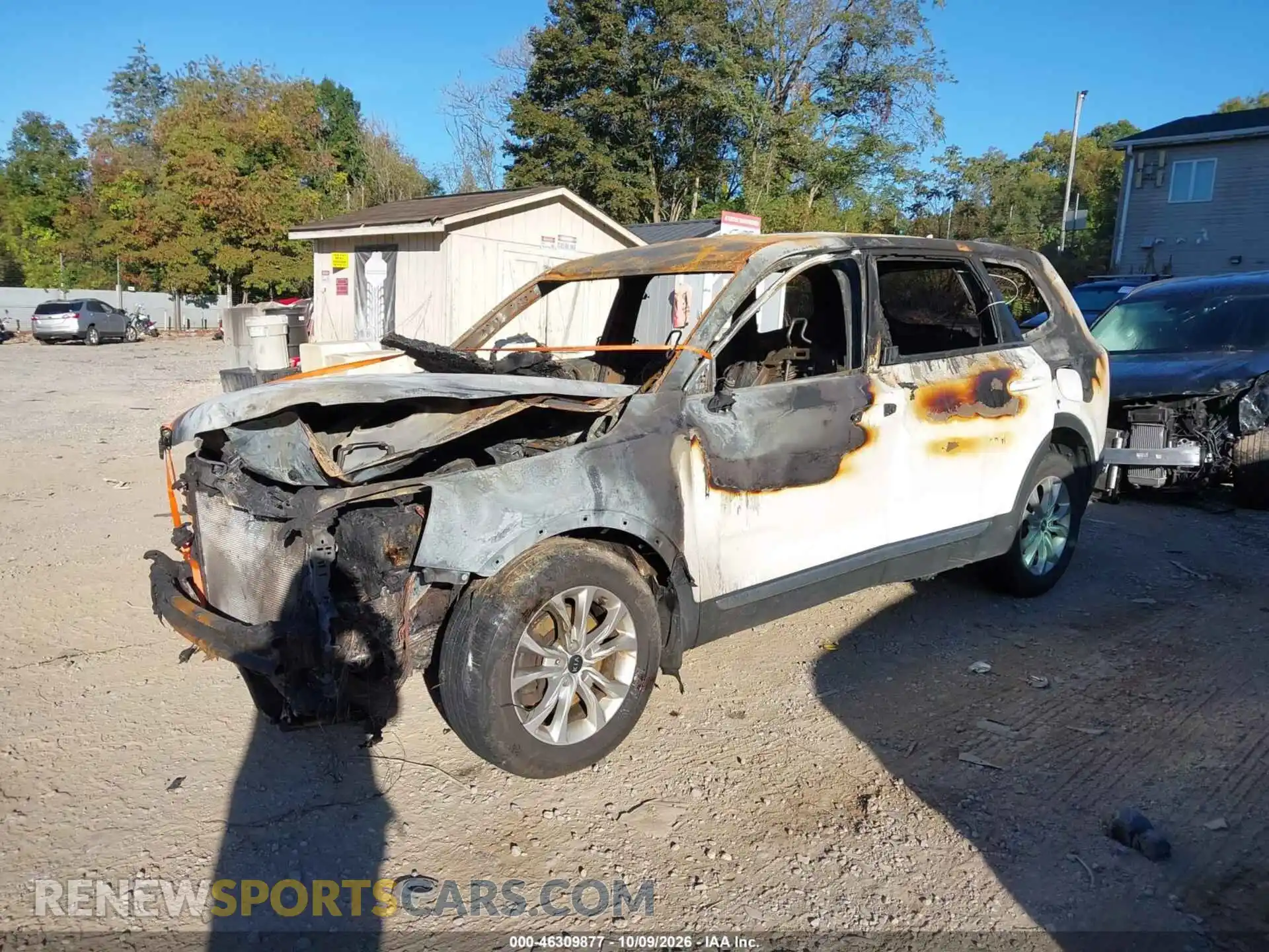 2 fotografías del automóvil dañado 5XYP2DHCXMG110973 KIA TELLURIDE 2021