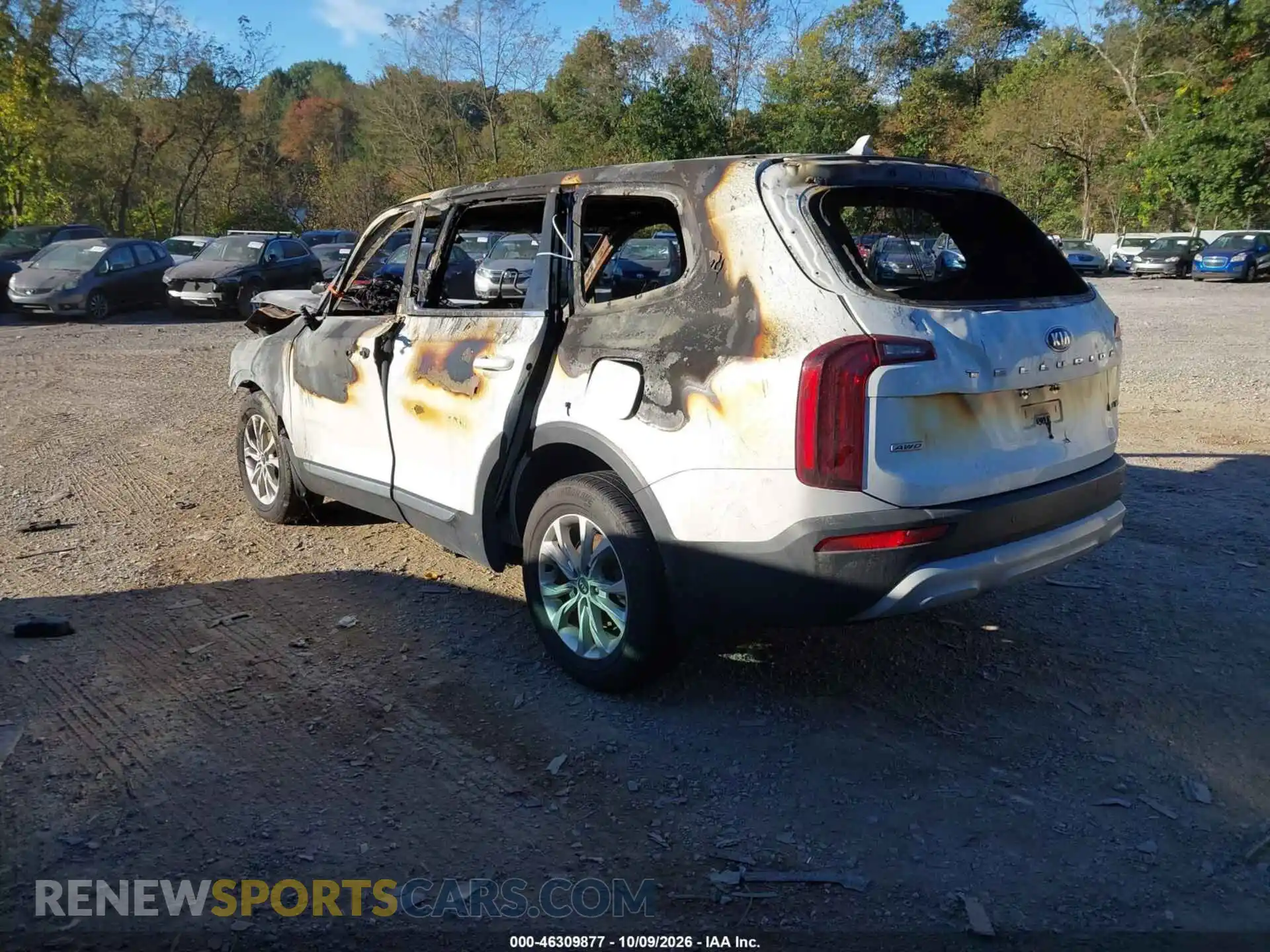 3 fotografías del automóvil dañado 5XYP2DHCXMG110973 KIA TELLURIDE 2021