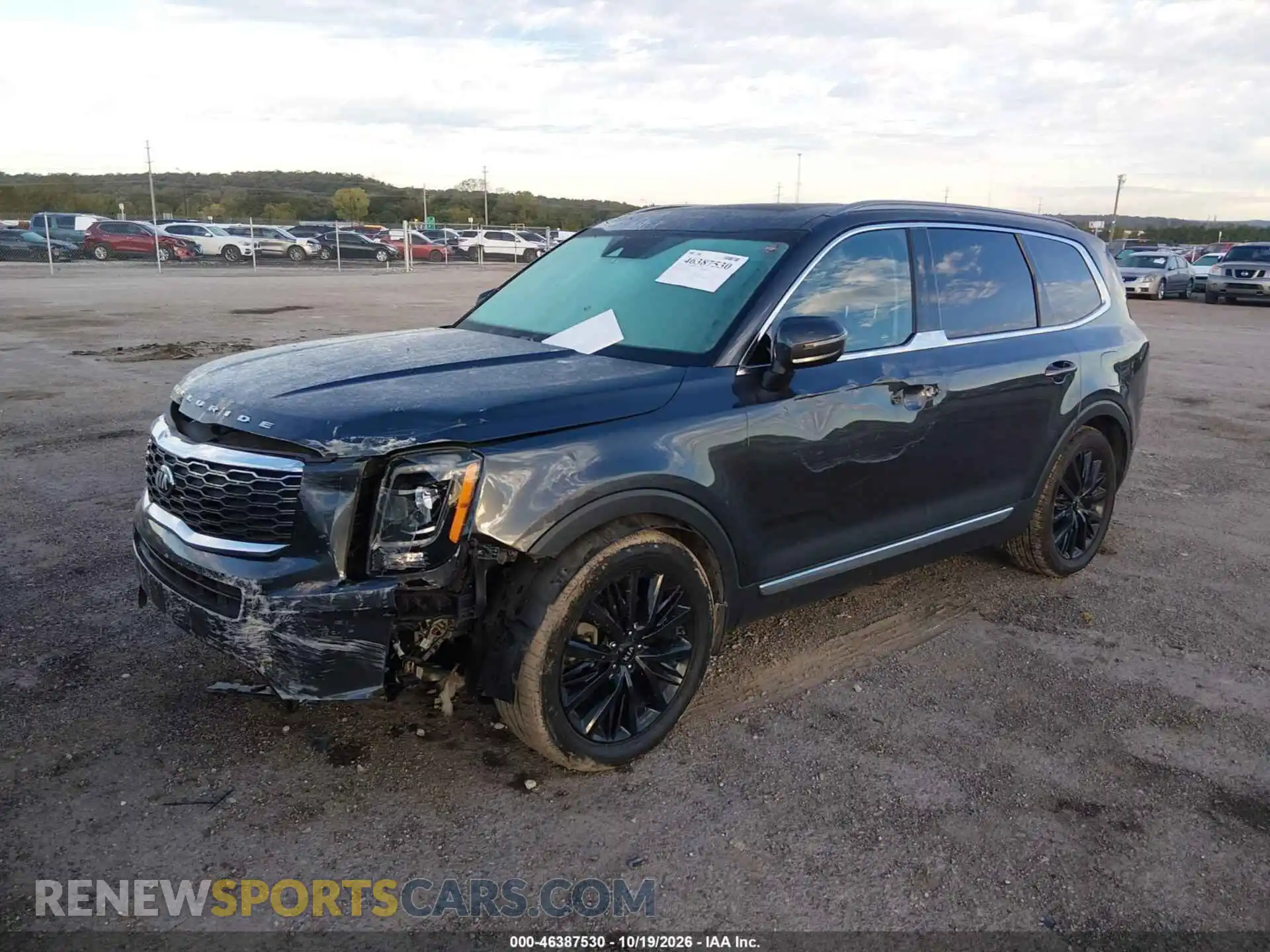 2 Photograph of a damaged car 5XYP34HC0MG120909 KIA TELLURIDE 2021