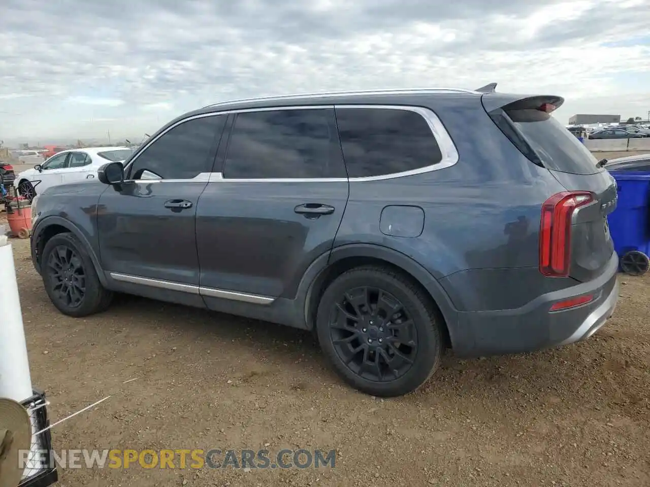 2 Photograph of a damaged car 5XYP34HC2MG115727 KIA TELLURIDE 2021