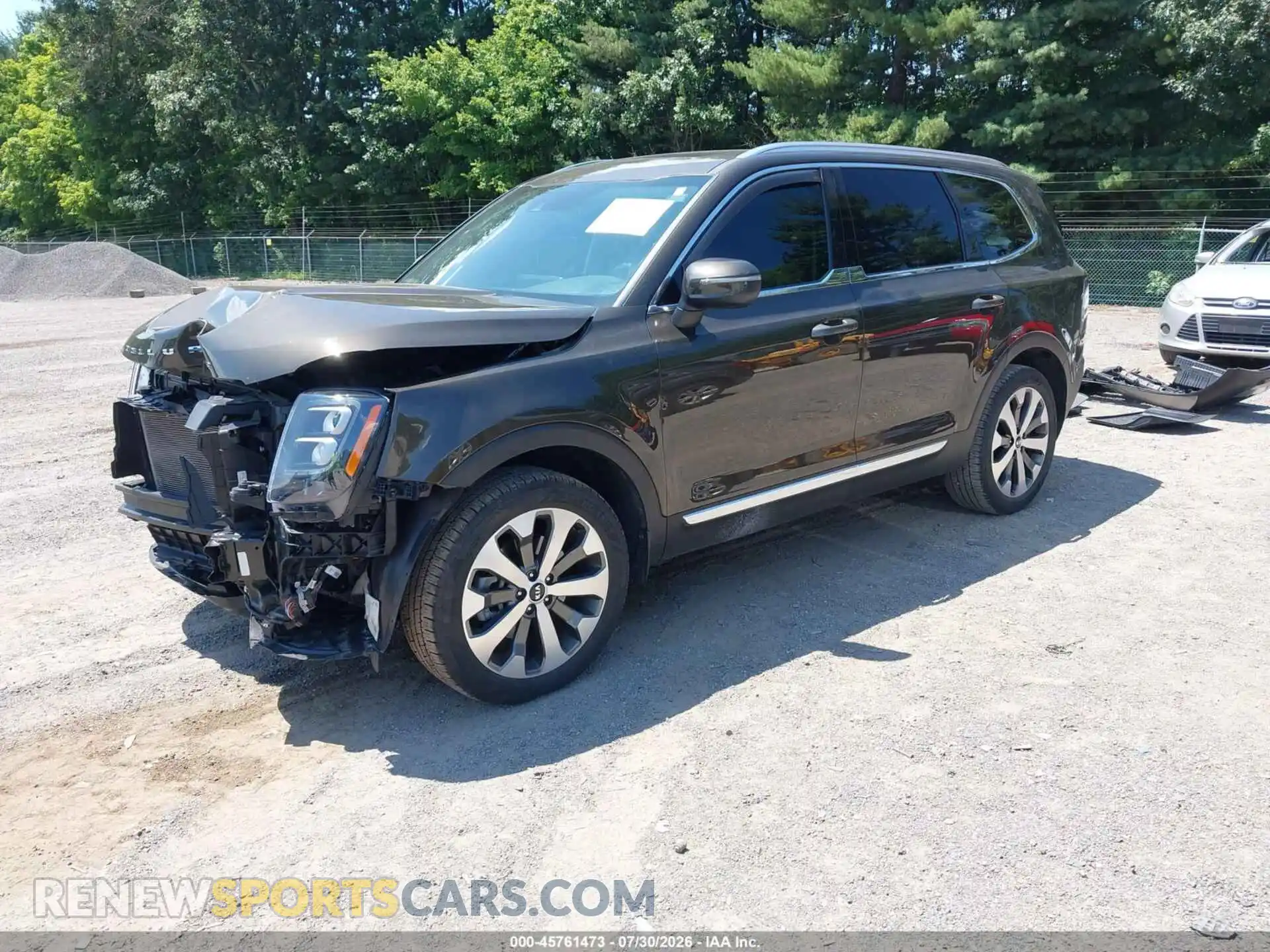 2 Photograph of a damaged car 5XYP34HC5MG121800 KIA TELLURIDE 2021