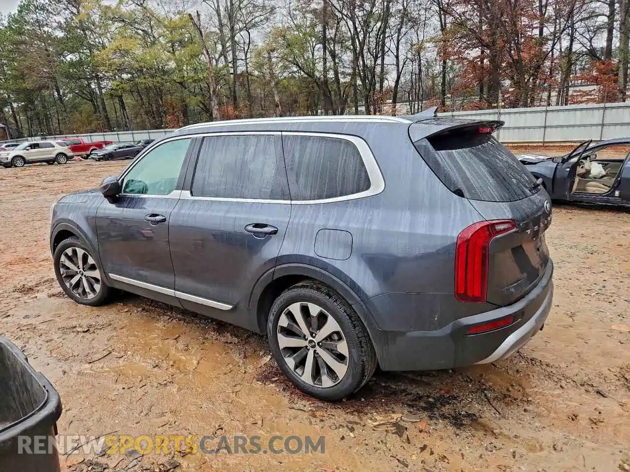 2 Photograph of a damaged car 5XYP34HC9MG114302 KIA TELLURIDE 2021
