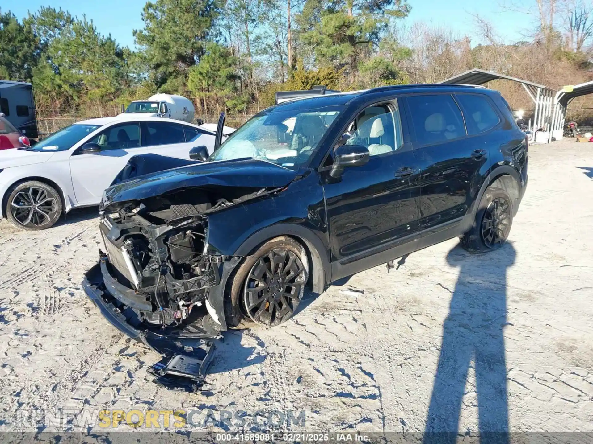 2 Photograph of a damaged car 5XYP3DHC0MG180396 KIA TELLURIDE 2021