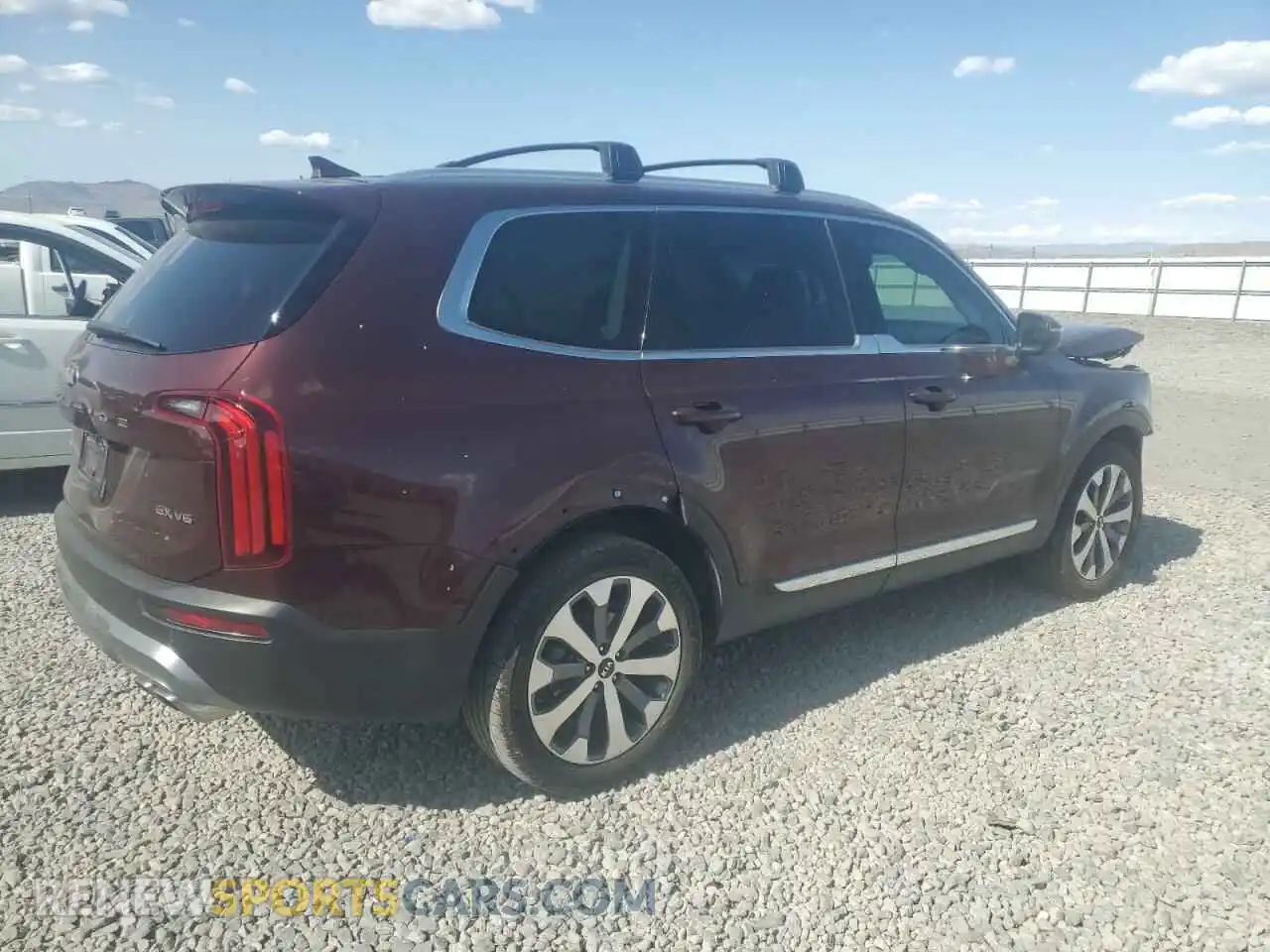 3 Photograph of a damaged car 5XYP3DHC2MG171070 KIA TELLURIDE 2021