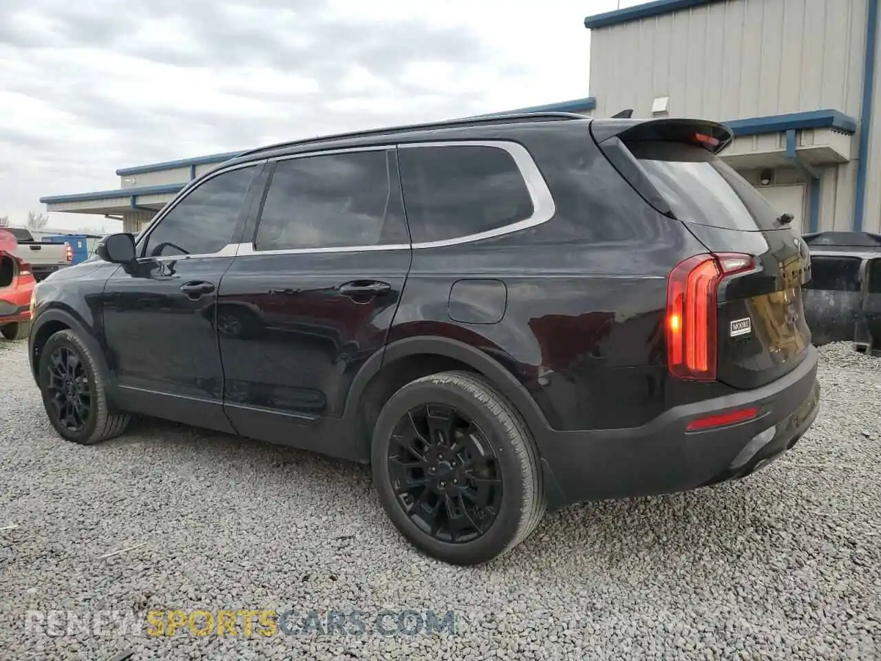 2 Photograph of a damaged car 5XYP3DHC3MG101402 KIA TELLURIDE 2021