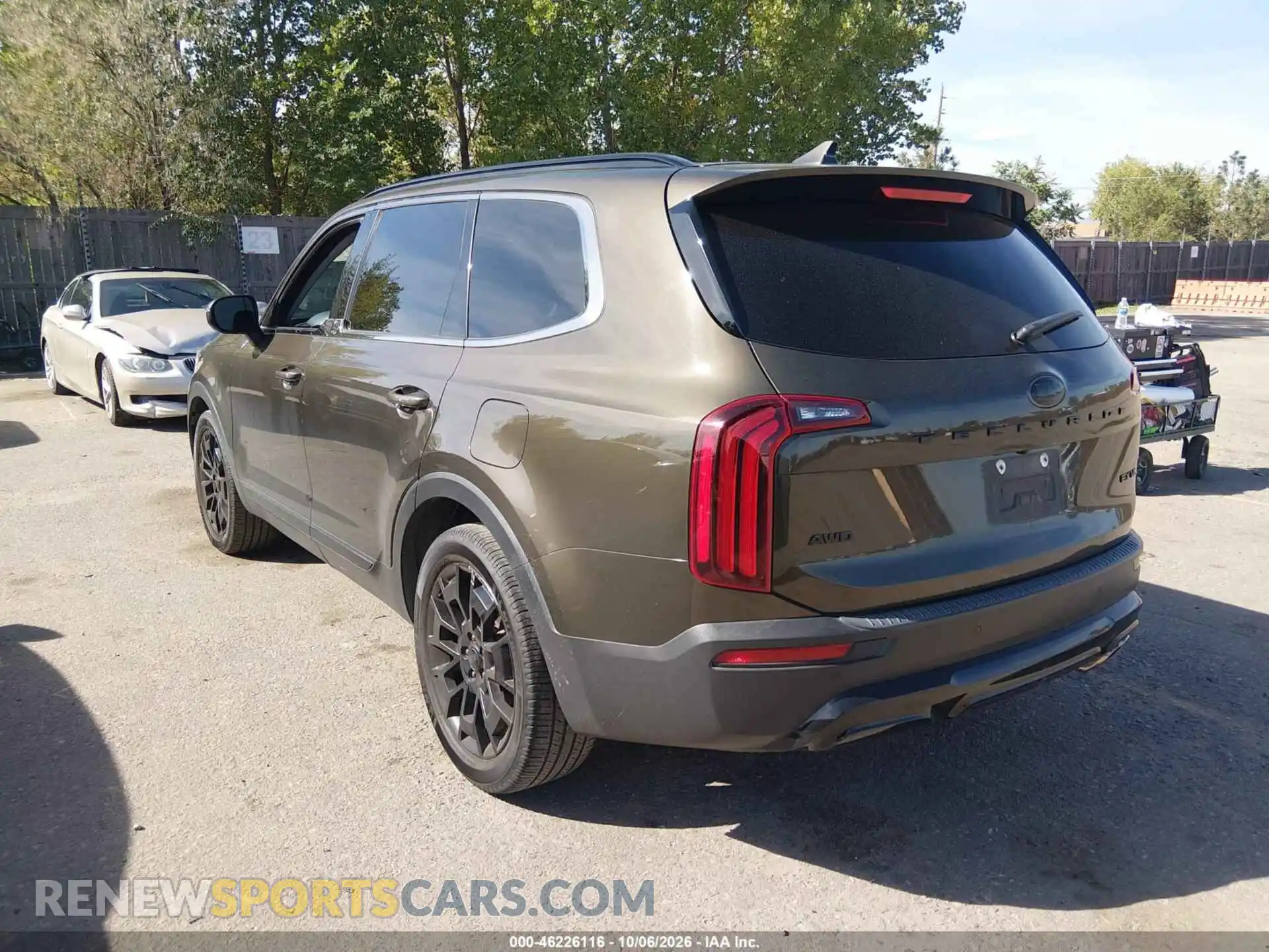 3 Фотография поврежденного автомобиля 5XYP3DHC3MG112433 KIA TELLURIDE 2021