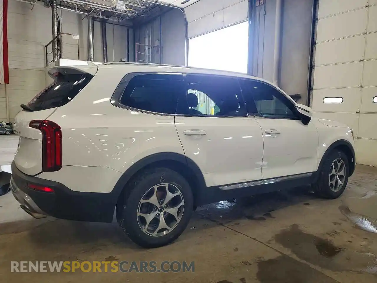 3 fotografías del automóvil dañado 5XYP3DHC4MG118662 KIA TELLURIDE 2021