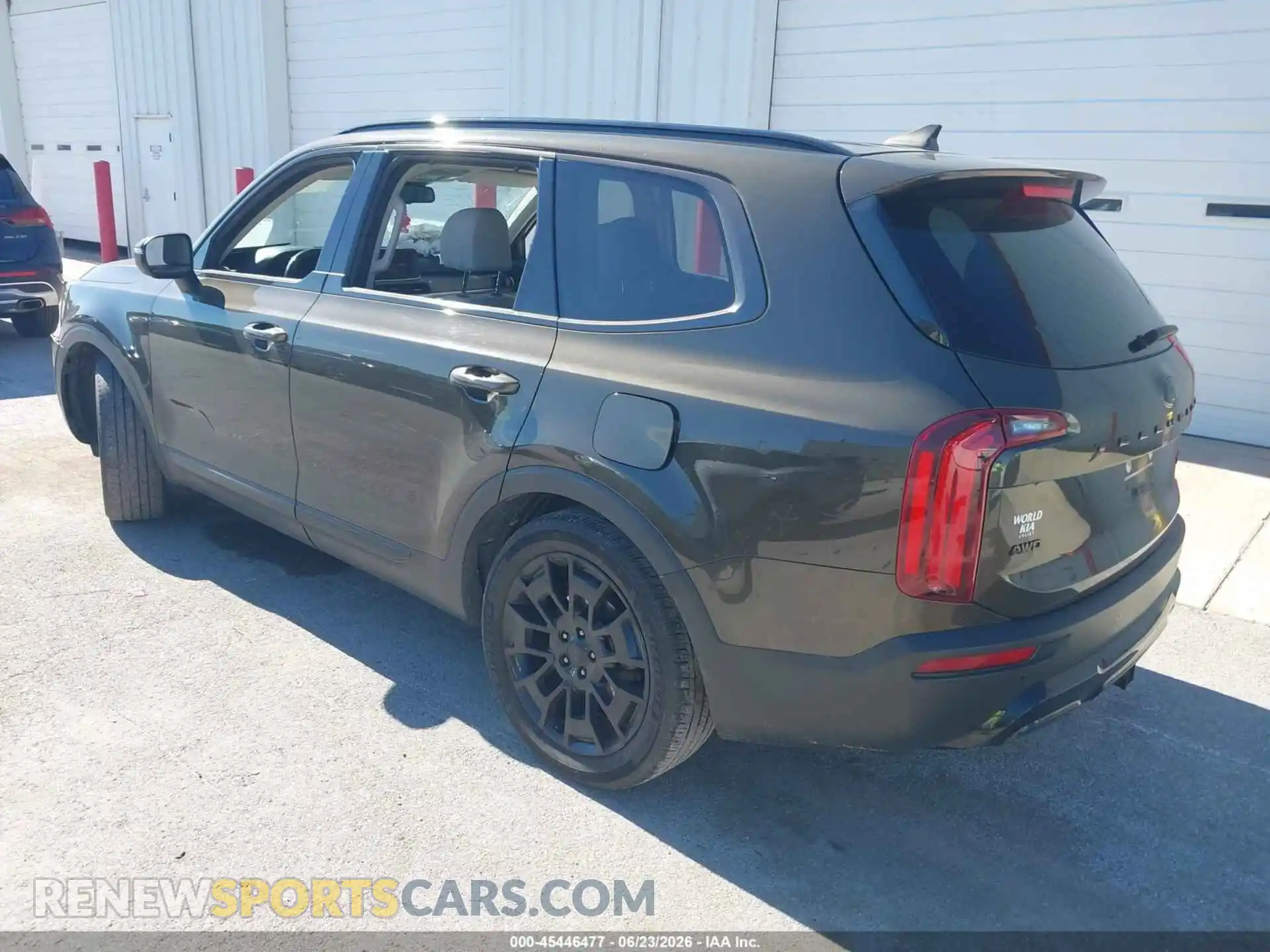 3 fotografías del automóvil dañado 5XYP3DHC4MG175797 KIA TELLURIDE 2021