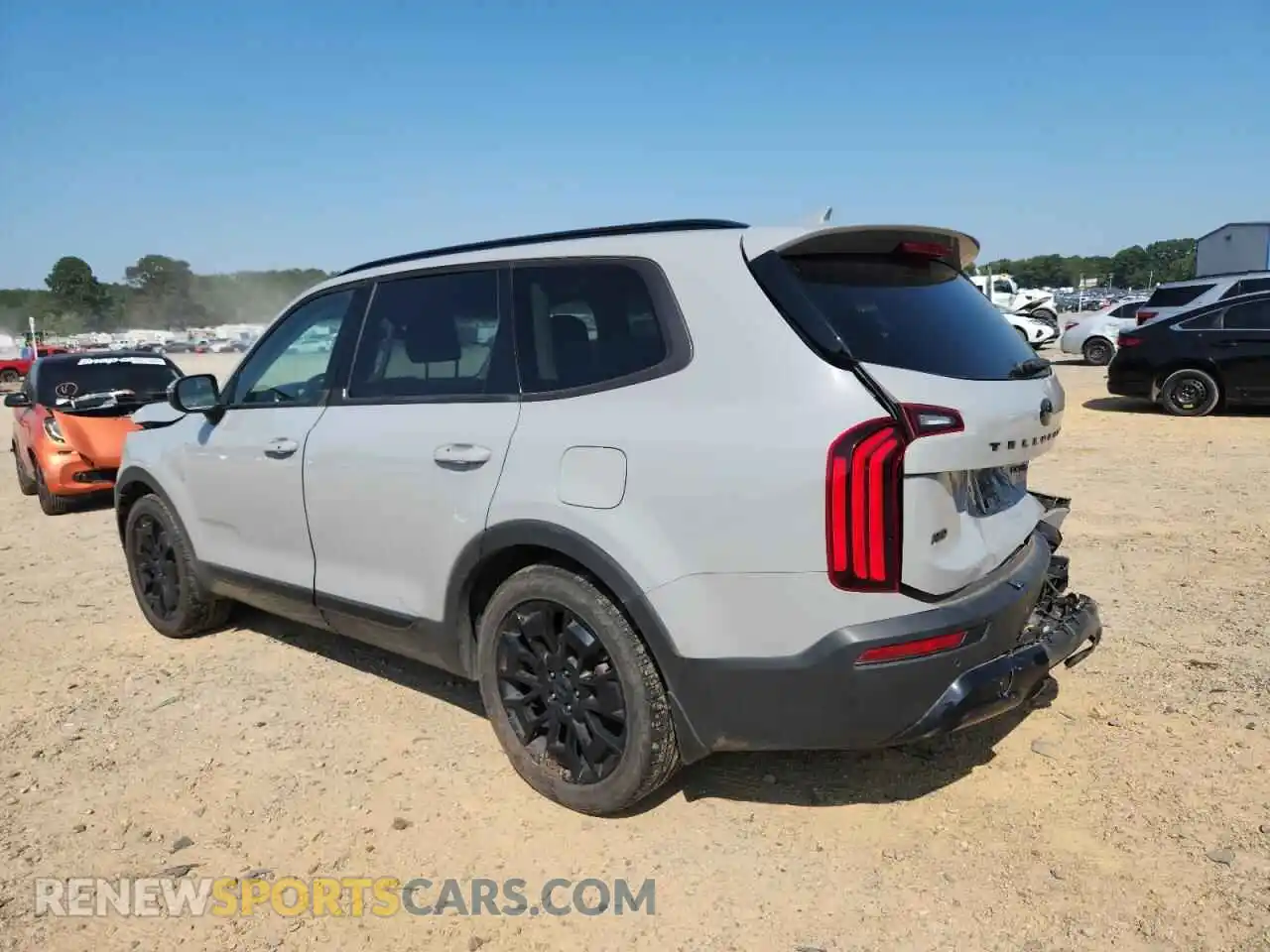 2 Photograph of a damaged car 5XYP3DHC5MG138516 KIA TELLURIDE 2021