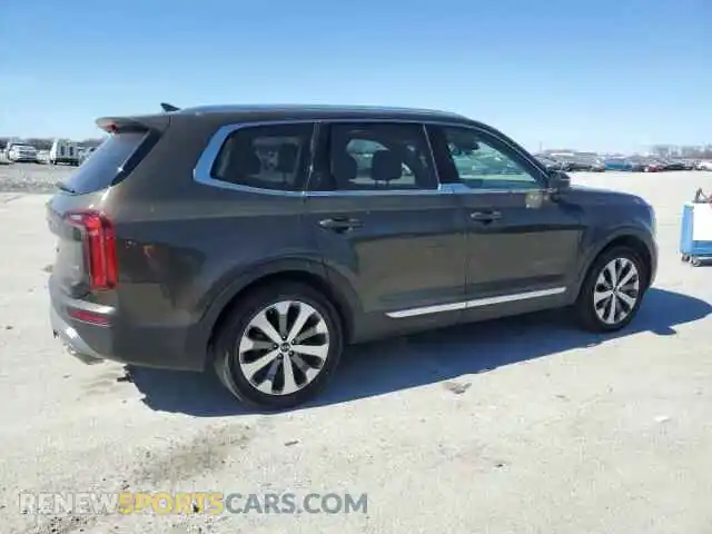 3 Photograph of a damaged car 5XYP3DHC5MG170687 KIA TELLURIDE 2021