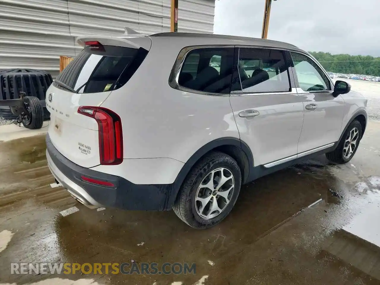 3 Photograph of a damaged car 5XYP3DHC7MG162607 KIA TELLURIDE 2021
