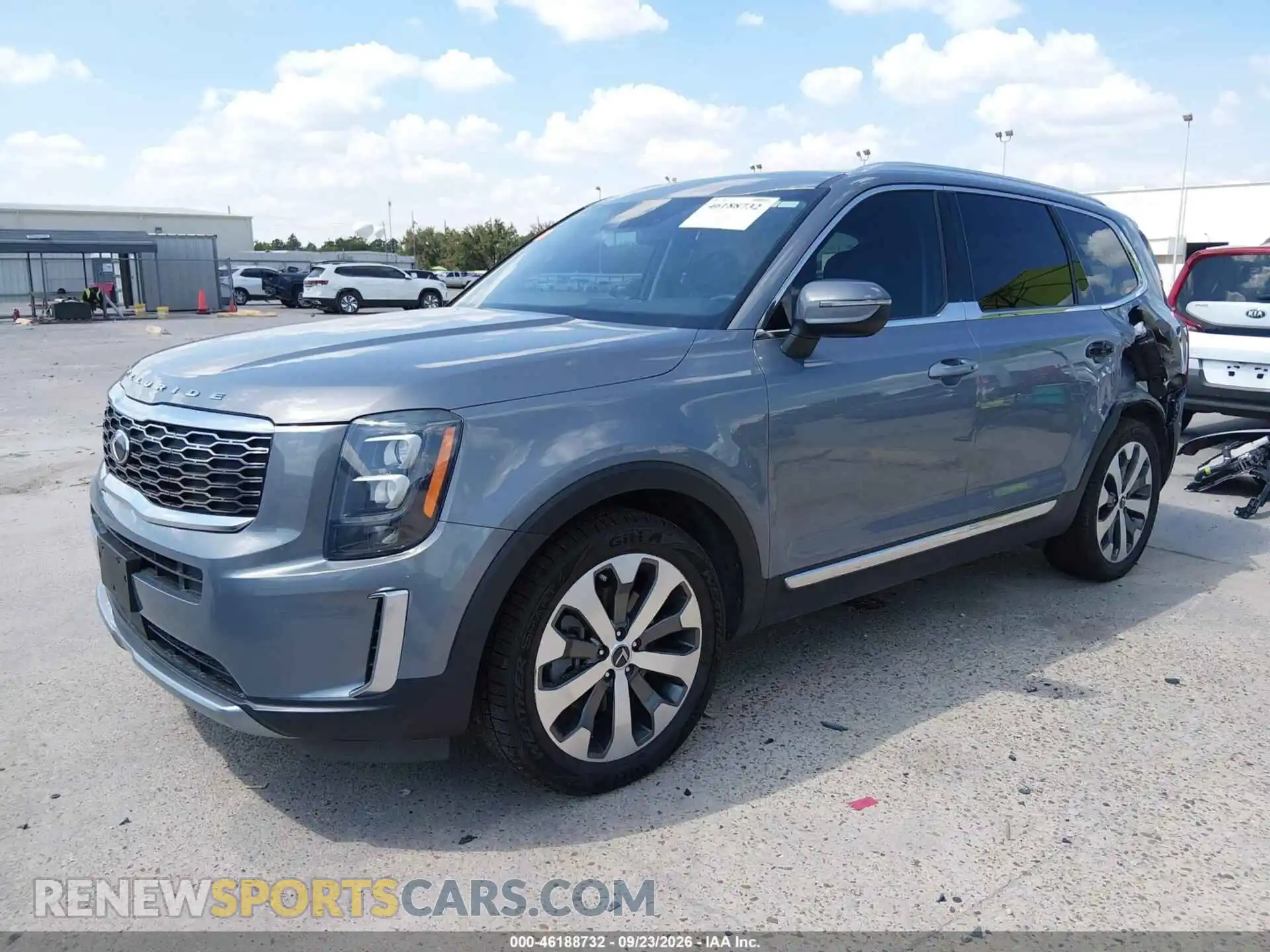 2 Photograph of a damaged car 5XYP3DHC9MG111416 KIA TELLURIDE 2021