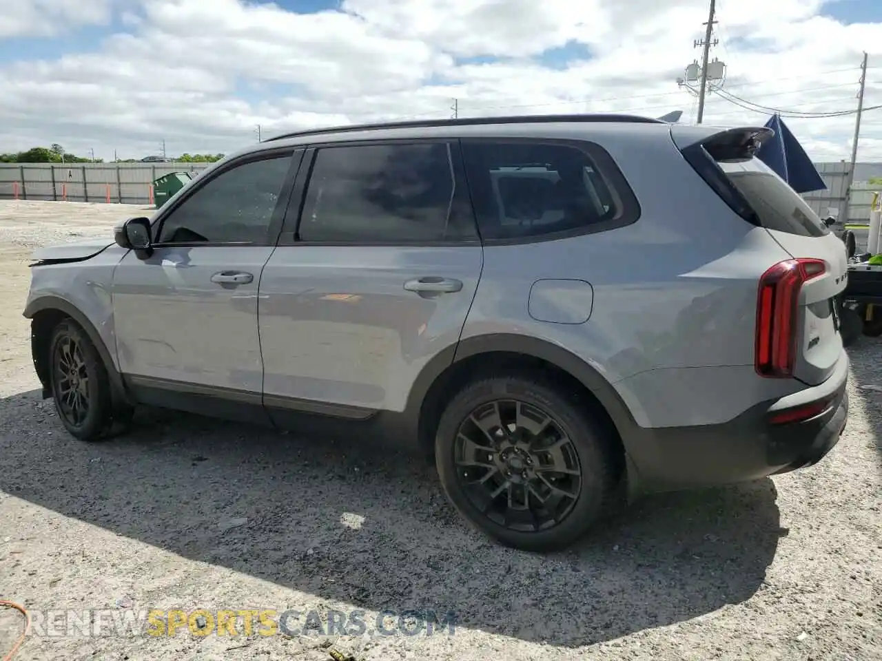 2 Photograph of a damaged car 5XYP3DHC9MG180672 KIA TELLURIDE 2021