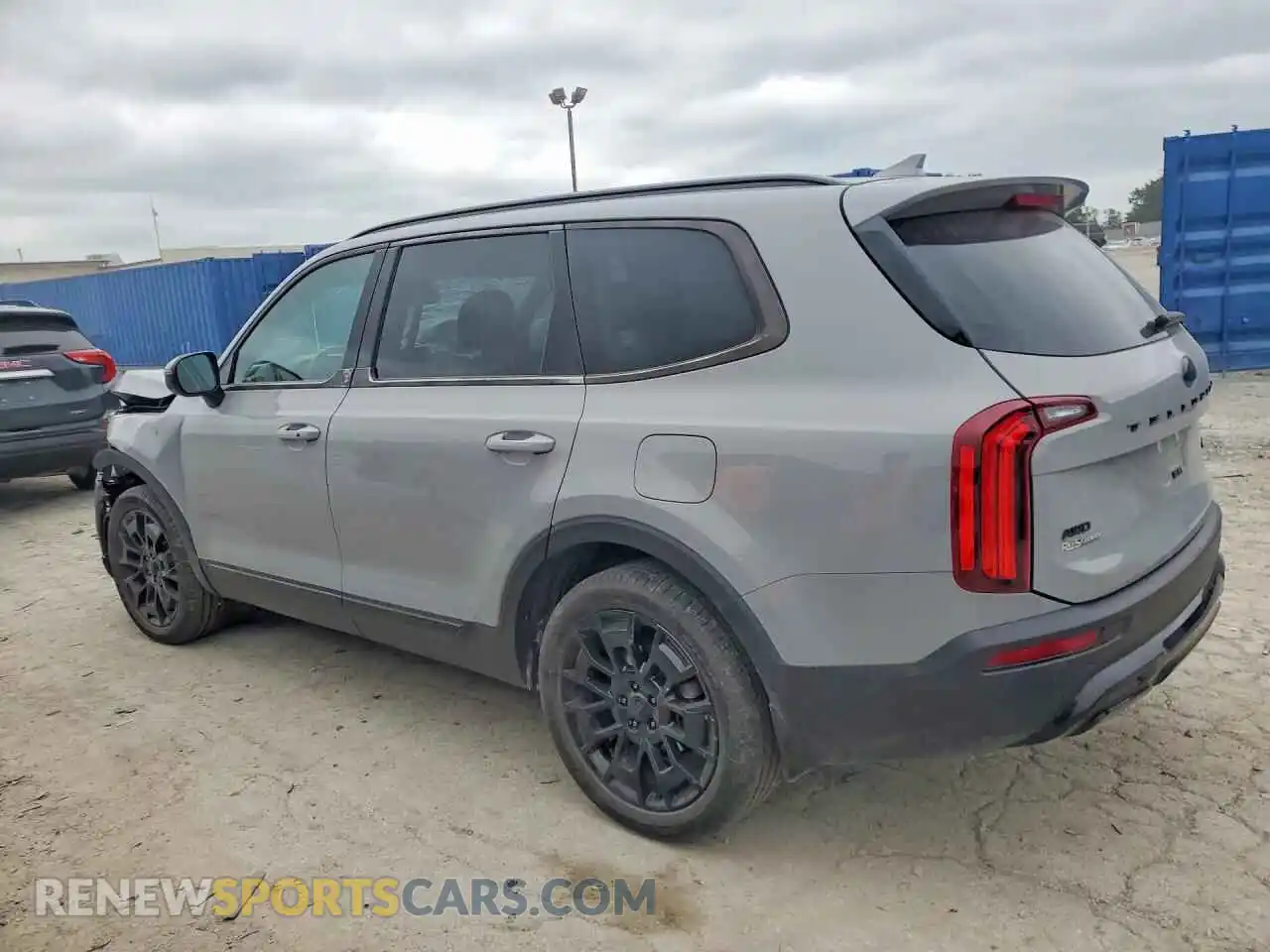 2 Photograph of a damaged car 5XYP3DHCXMG146742 KIA TELLURIDE 2021