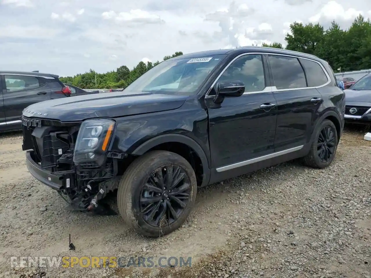 1 Photograph of a damaged car 5XYP54HC0MG123125 KIA TELLURIDE 2021