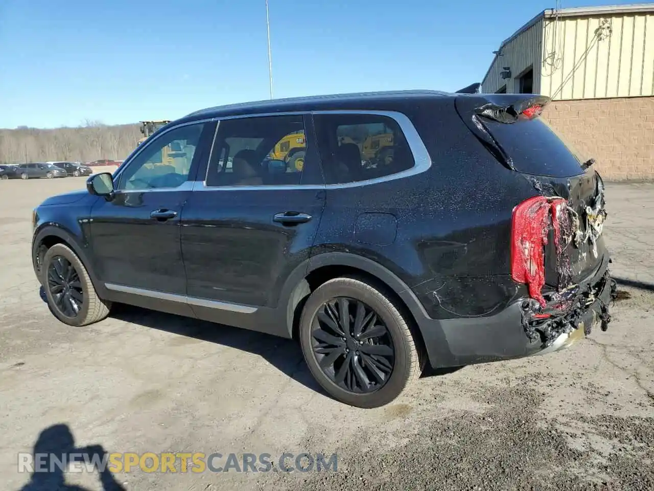 2 Photograph of a damaged car 5XYP54HC0MG151863 KIA TELLURIDE 2021